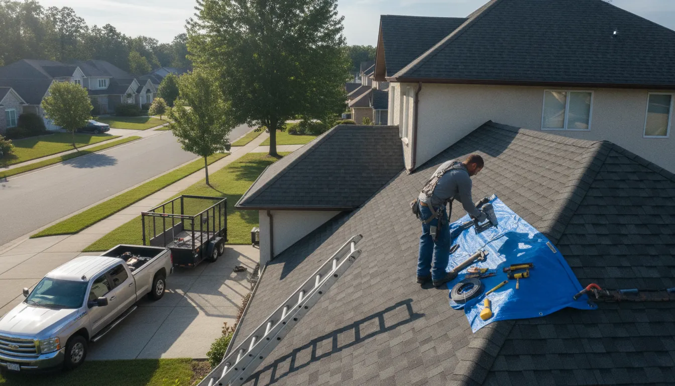 Roofing in Floodwood